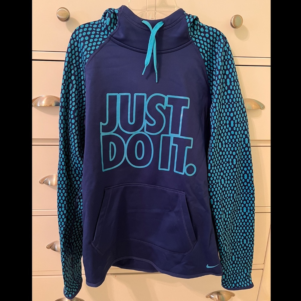 Blue Nike Hoodie